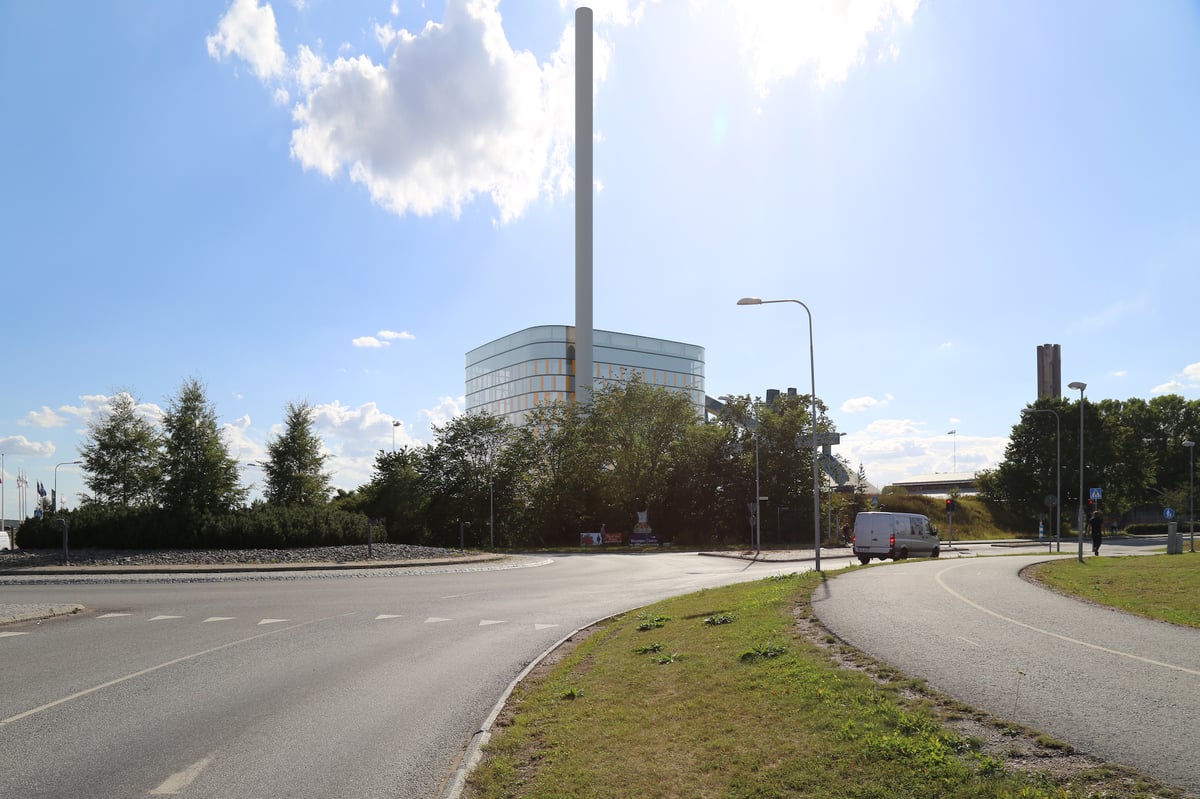 Uppsala kraftvärmeverk Bolandsgatan Liljewall